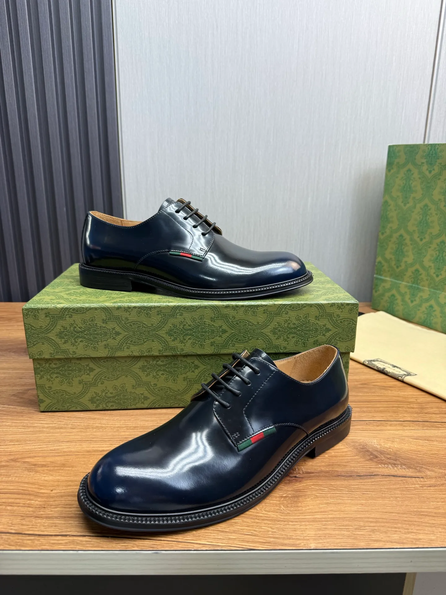 Factory price 520💰 ＧＵＣＩＩ Men's business casual leather shoes, luxurious and noble👞All imported original brand leather, just to create a more comfortable wearing experience, upper: original cowhide ➕Imported full cow lining, original outsole ✔️36-45 (45 non-returnable)